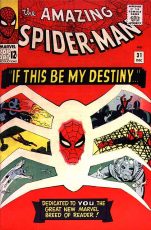 The Amazing Spider-Man #31 - pierwszy występ Gwen Stacy i Harry'ego Osborna. Peter Parker zaczyna studia.