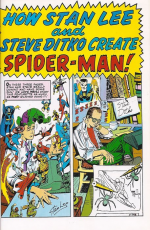 How Stan Lee and Steve Ditko Create Spider-Man!