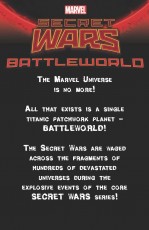 Secrer Wars: Battleworld