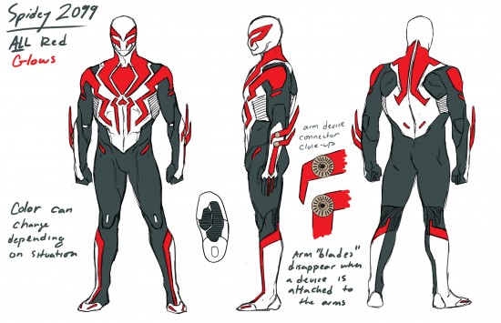 Spider-Man 2099 New Costume