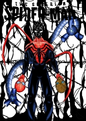 Zwycięska praca plastyczna w konkursie świątecznym Spider-Man Online 2013