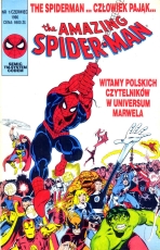 Amazing Spider-Man 1/1990 (#1) - pierwszy polski komiks o Spider-Manie, wydany przez TM-Semic w 1990 roku.