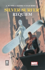 Silver Surfer: Requiem, powieść graficzna wydana przez Mucha Comics w 2008 roku. Opowiada o ostatnich chwilach życia Silver Surfera.