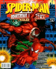 Spider-Man: Bohaterowie i Złoczyńcy - Kolekcja #21 - dwudziesty pierwszy numer czasopisma dla dzieci z różnymi ciekawymi dodatkami np. kartami z gry 'Spider-Man: Heroes & Villains'.