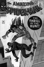The Amazing Spider-Man #34 (okładka czarno-biała)