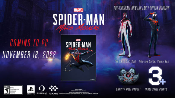 Marvel’s Spider-Man: Miles Morales – PC Bonuses